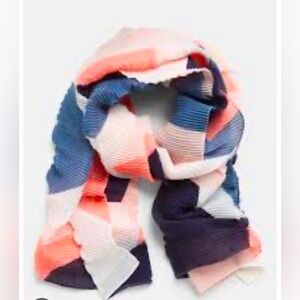 Banana Republic Factory Colorblock Crinkle Scarf